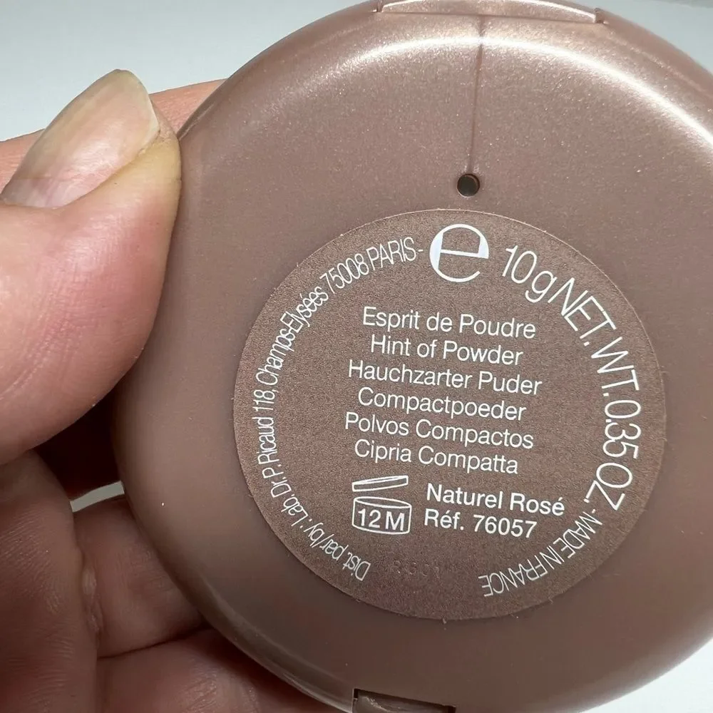 Dr. Pierre RICAUD Pressed Powder NWT Natural Rose Made in France
